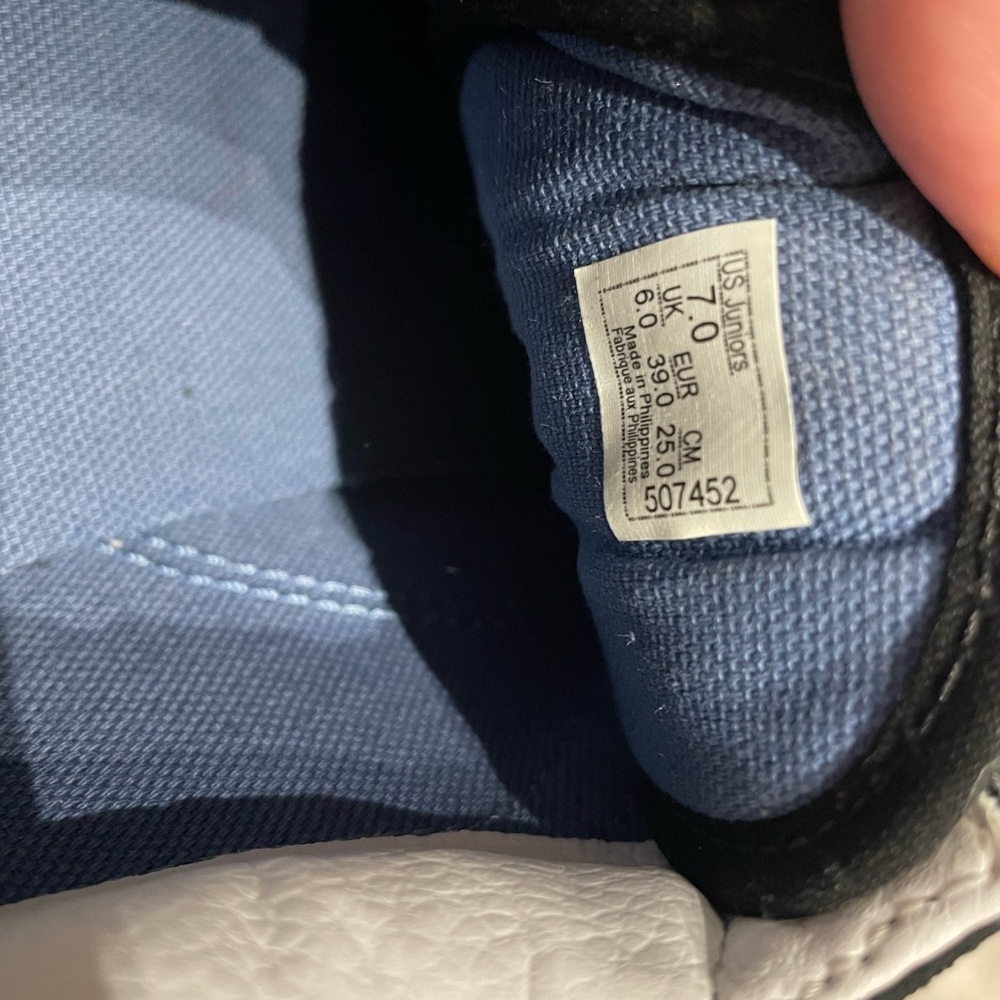 Vans Black and Blue Flame Sneakers - Picture 4 of 5